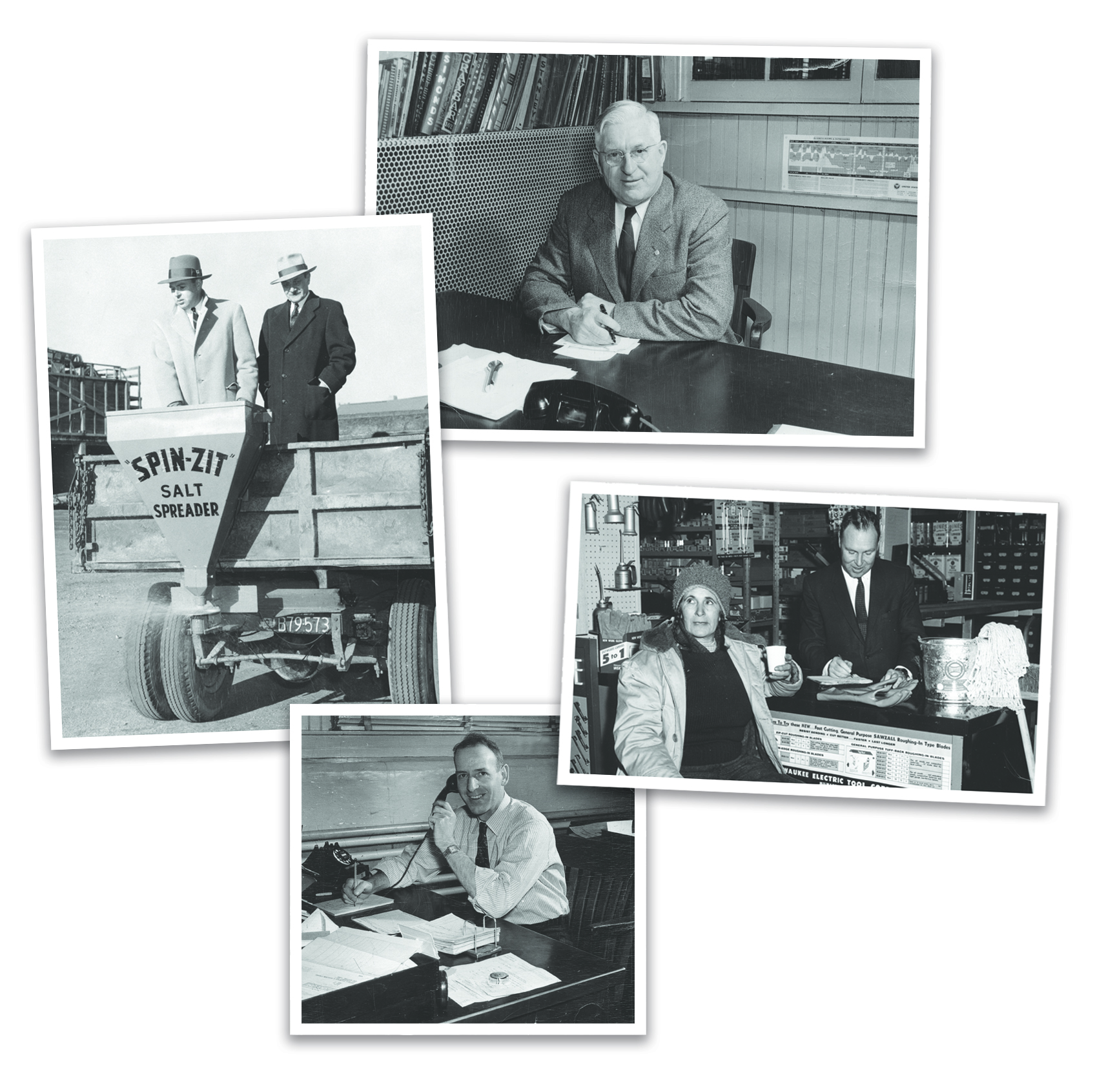 vintage photo collage