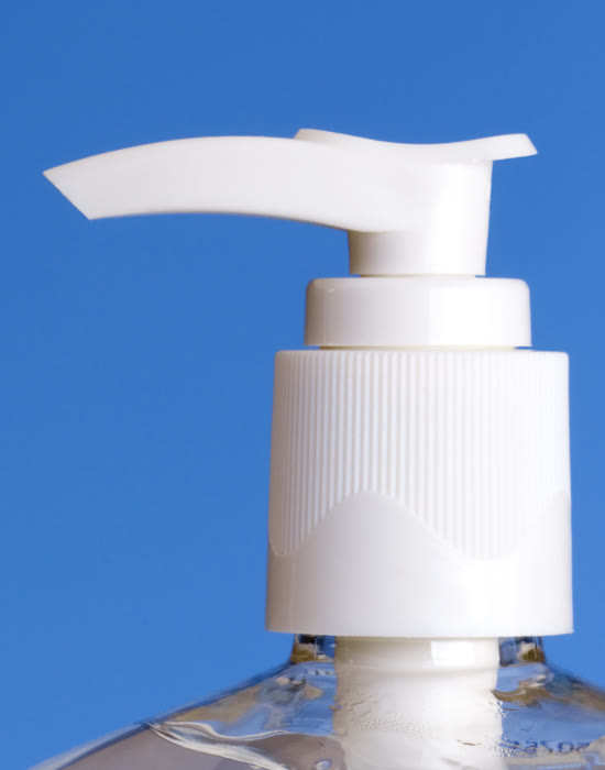 Sanitizer bottle pump